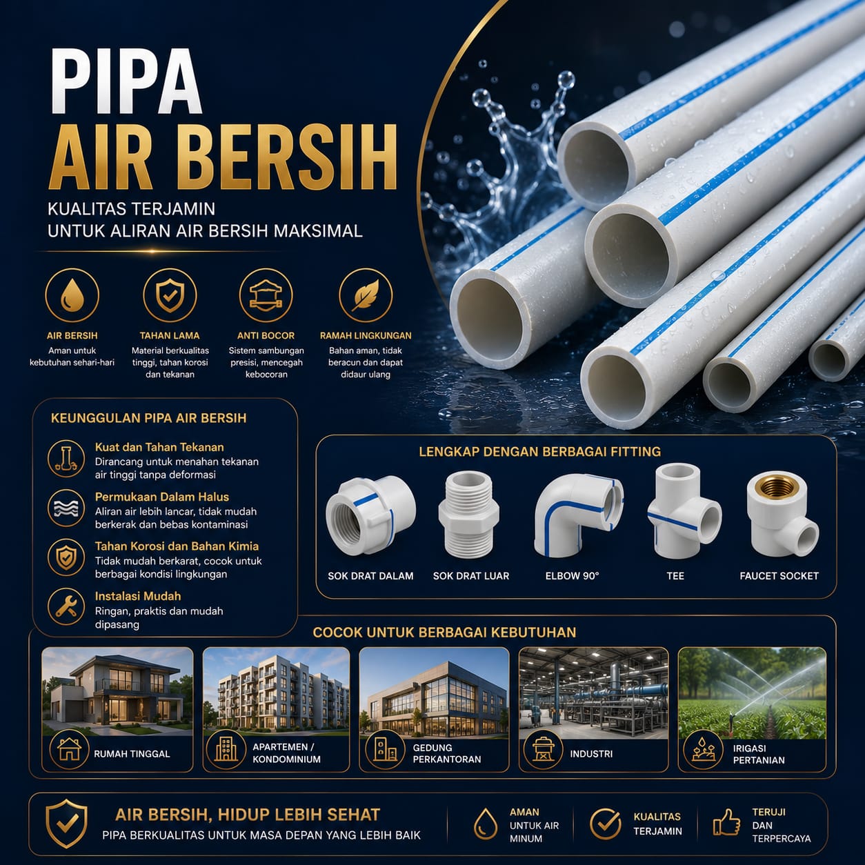 Pipa Air Bersih